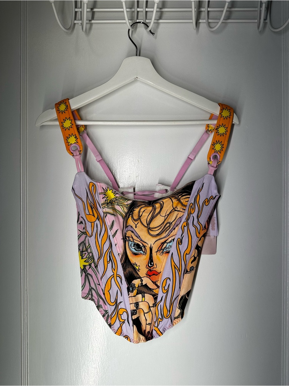 Savage X Fenty Alice Bloomfield Graphic Corset